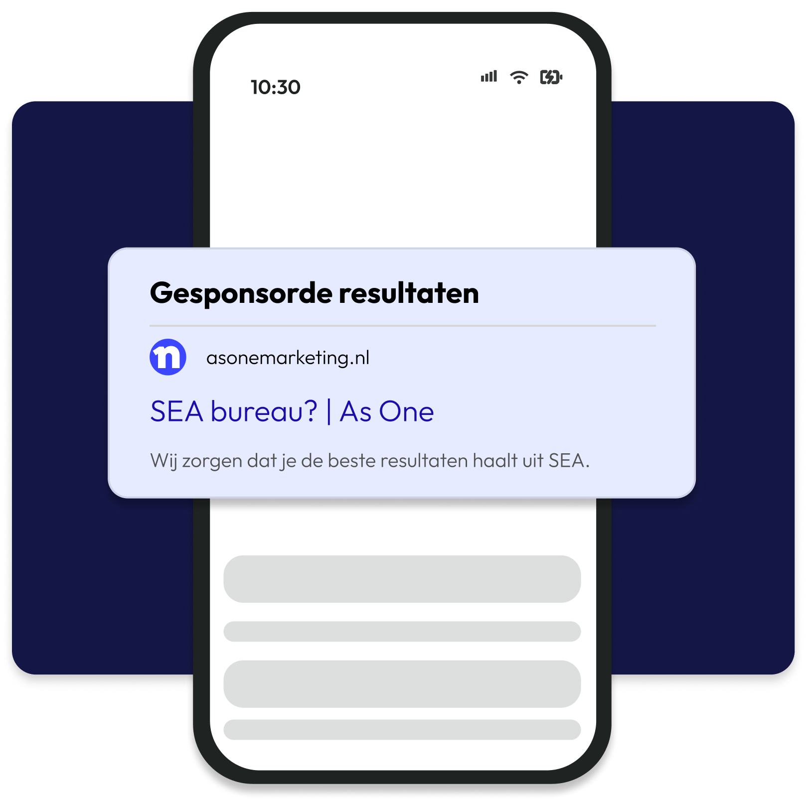 SEA gesponsorde resultaten